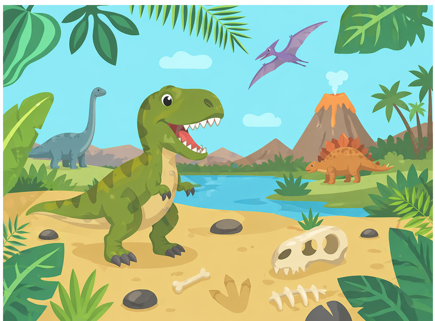 Le monde des dinosaures